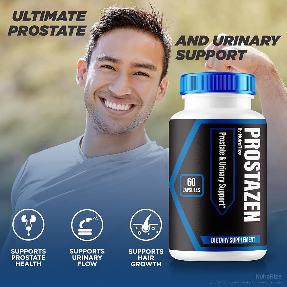 NutraRize Prostazen Capsules for Prostate Health - 120 Capsules - image 4