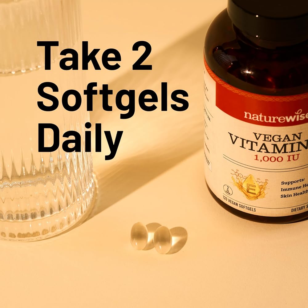 NatureWise Vitamin E 1000 IU Softgels - 120 Count - image 9