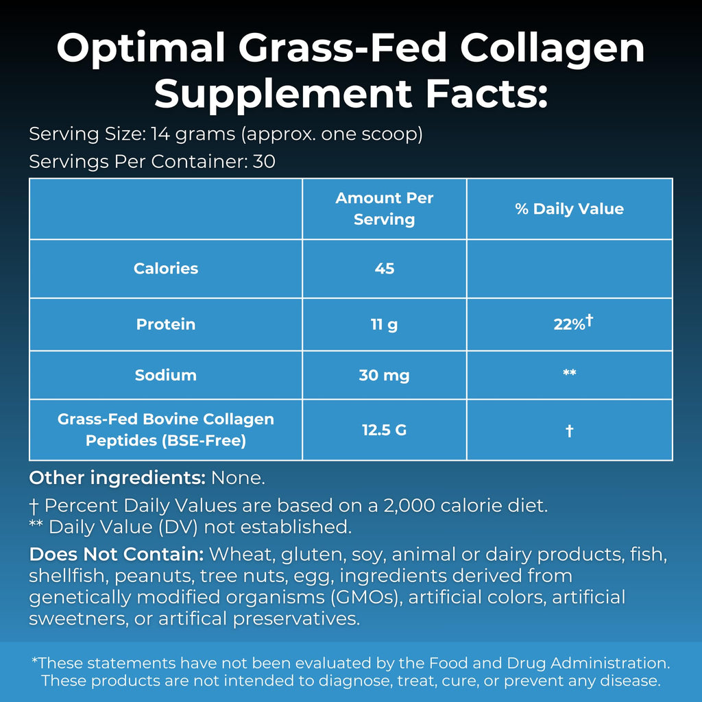 MYOXCIENCE Optimal Grass-Fed Collagen Powder - 30 Servings - image 2