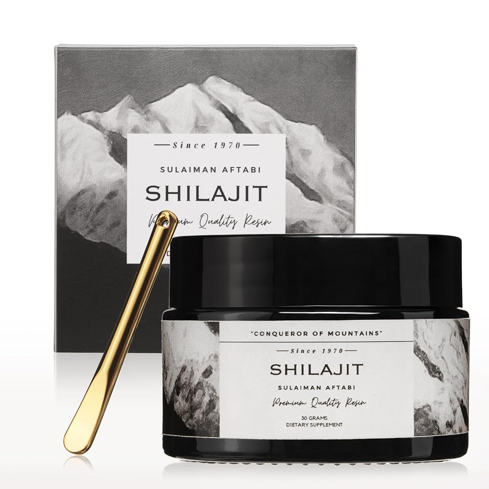 Sulaiman Aftabi Himalayan Shilajit Resin - 30g