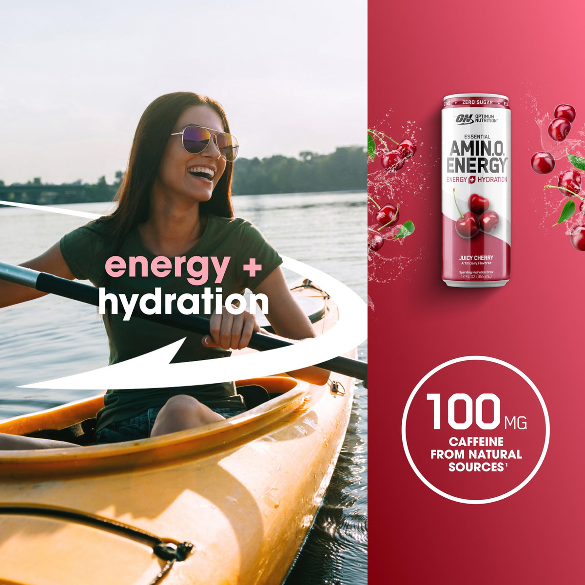 Optimum Nutrition Essential Amino Energy Sparkling Hydration Drink