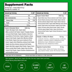 NutraChamps Super Greens Powder 40+ Superfoods - 9 Ounce - image 6