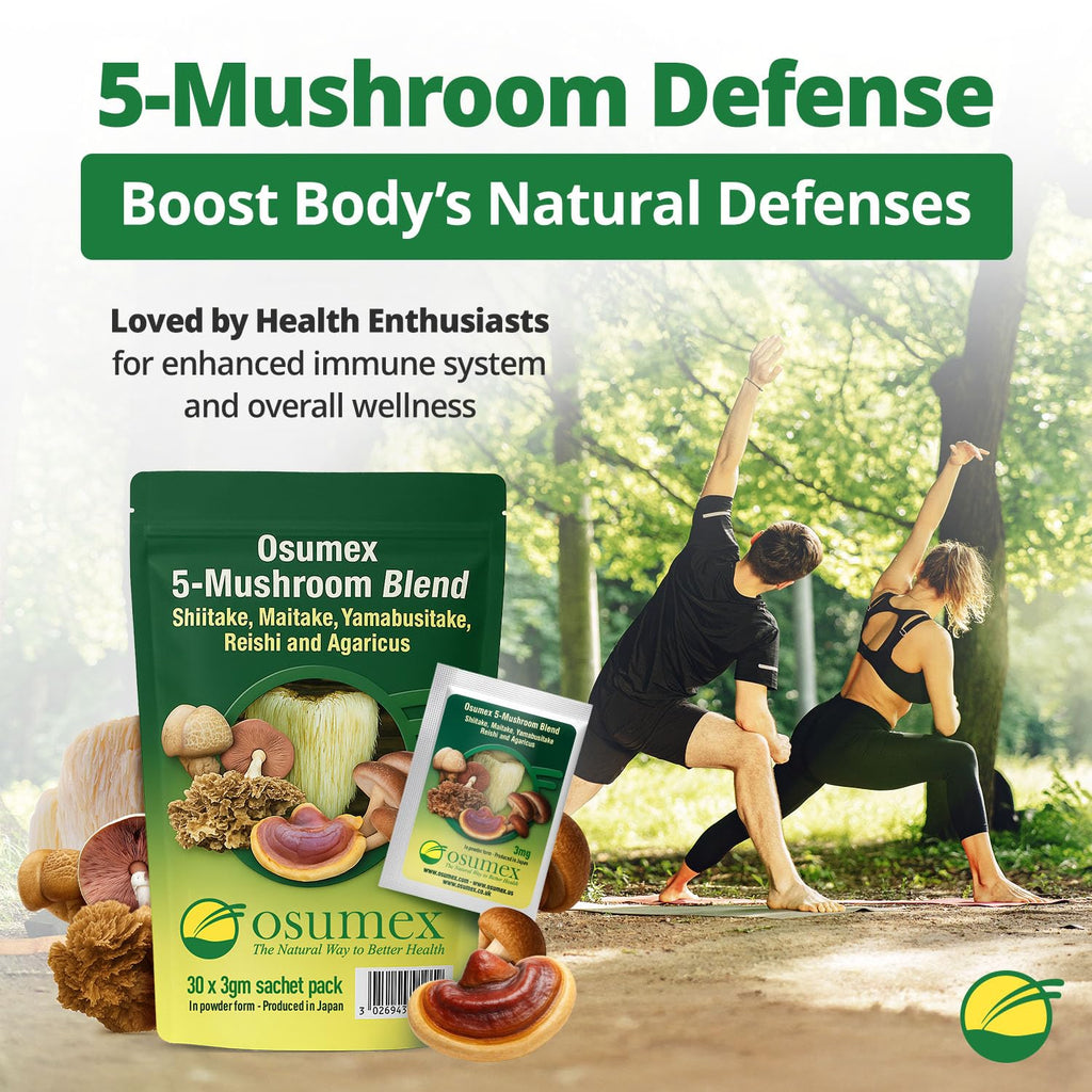 Osumex 5 Mushroom Blend Immune Support - 30 Sachets - image 6