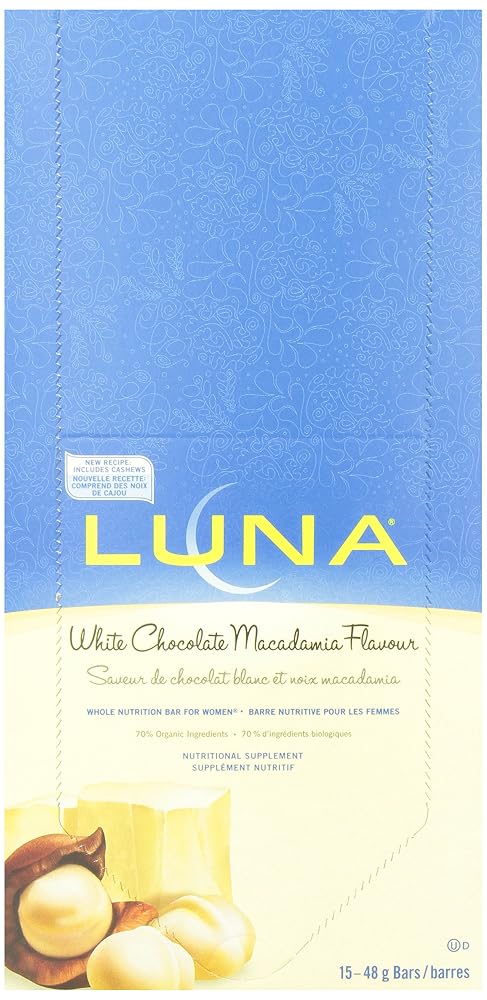 Luna Bar White Chocolate Macadamia Nutrition Bar - 15 Bars - image 3