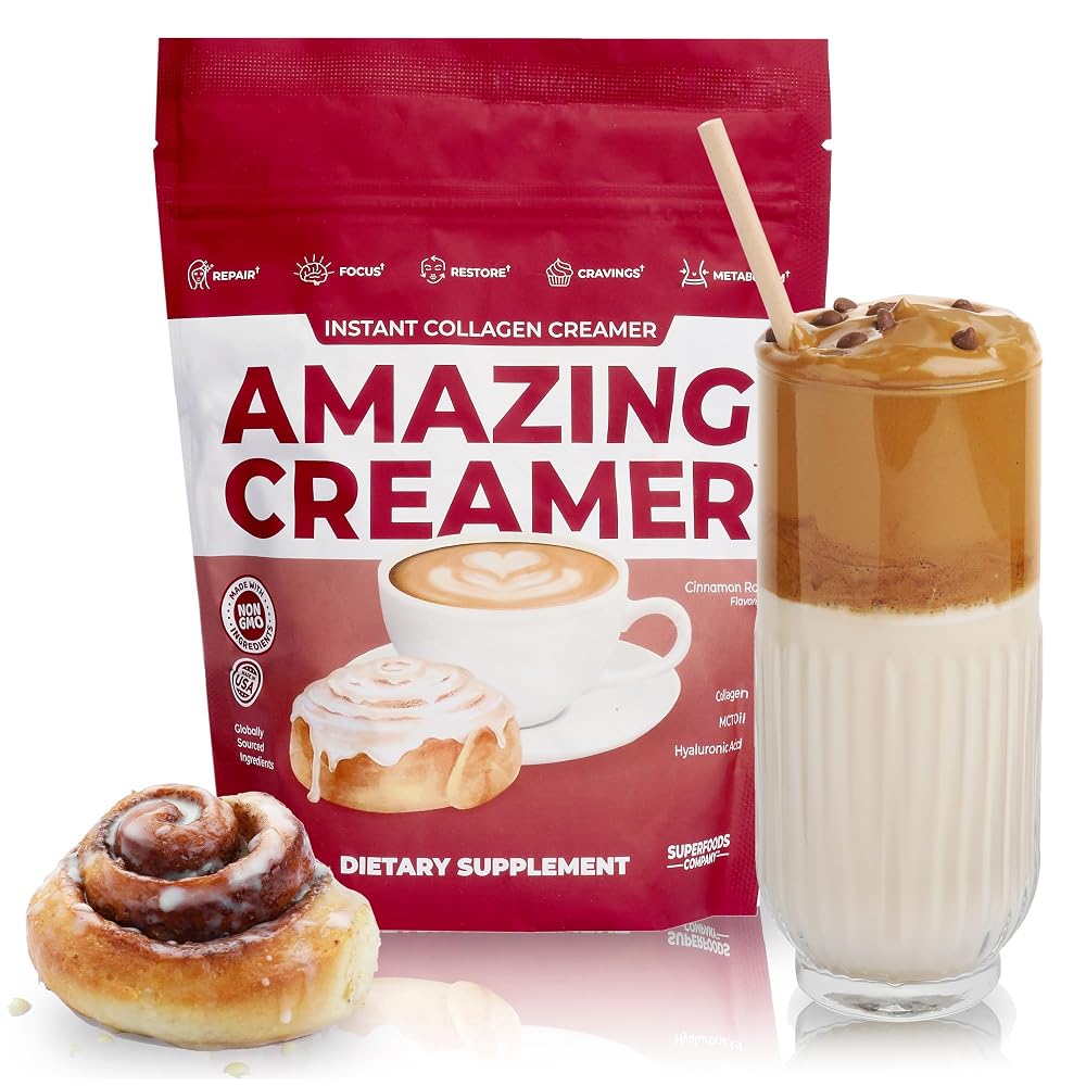 Superfoods Company Amazing Creamer Cinnamon Roll - 24.6 oz