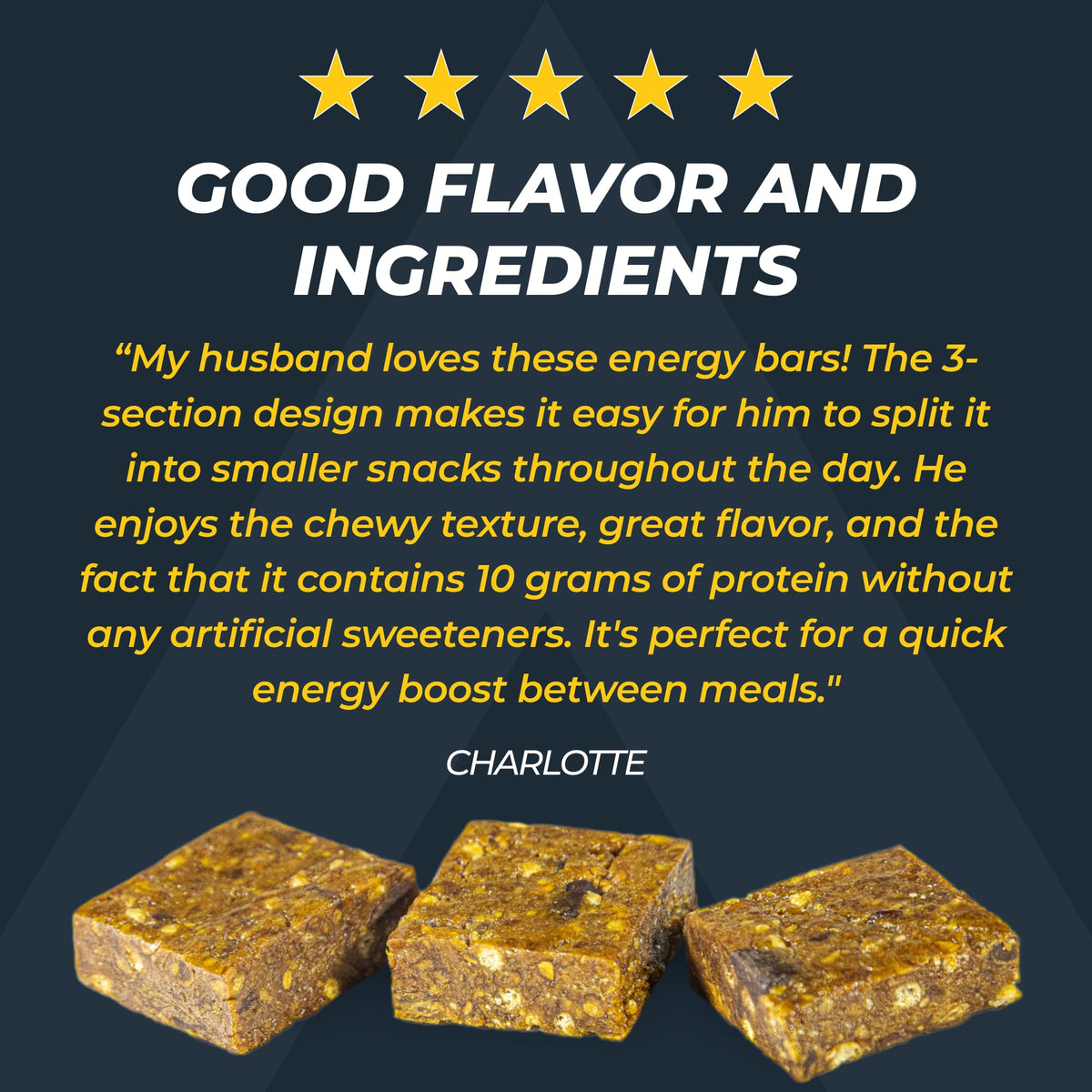 TITANIUM Protein Energy Bars Amazonian Gold - 8 Count - image 7