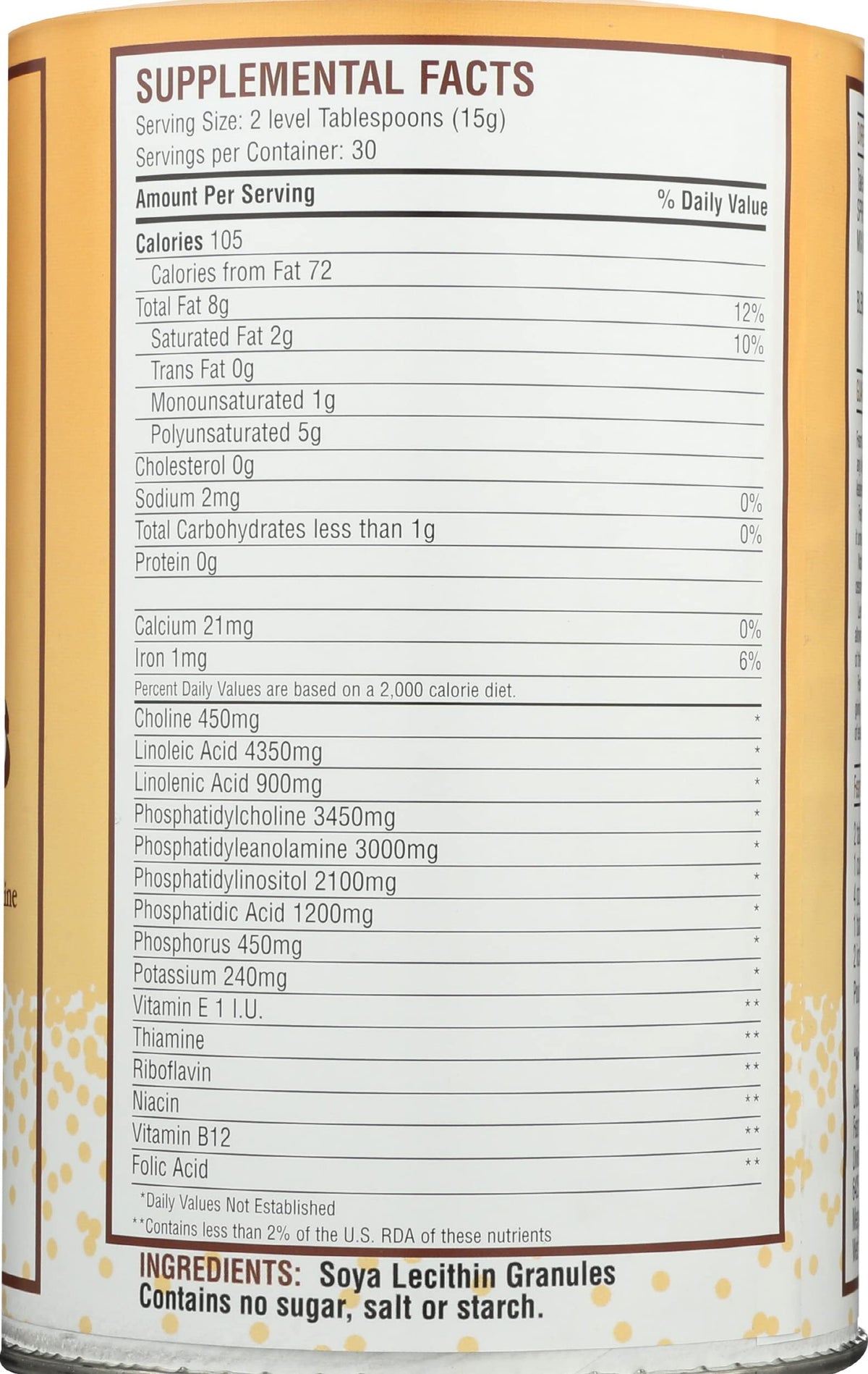Fearn Natural Foods Lecithin Granules - 16 Ounces - image 3
