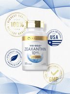 Carlyle Zeaxanthin 10mg Eye Health Support - 120 Softgels - image 6
