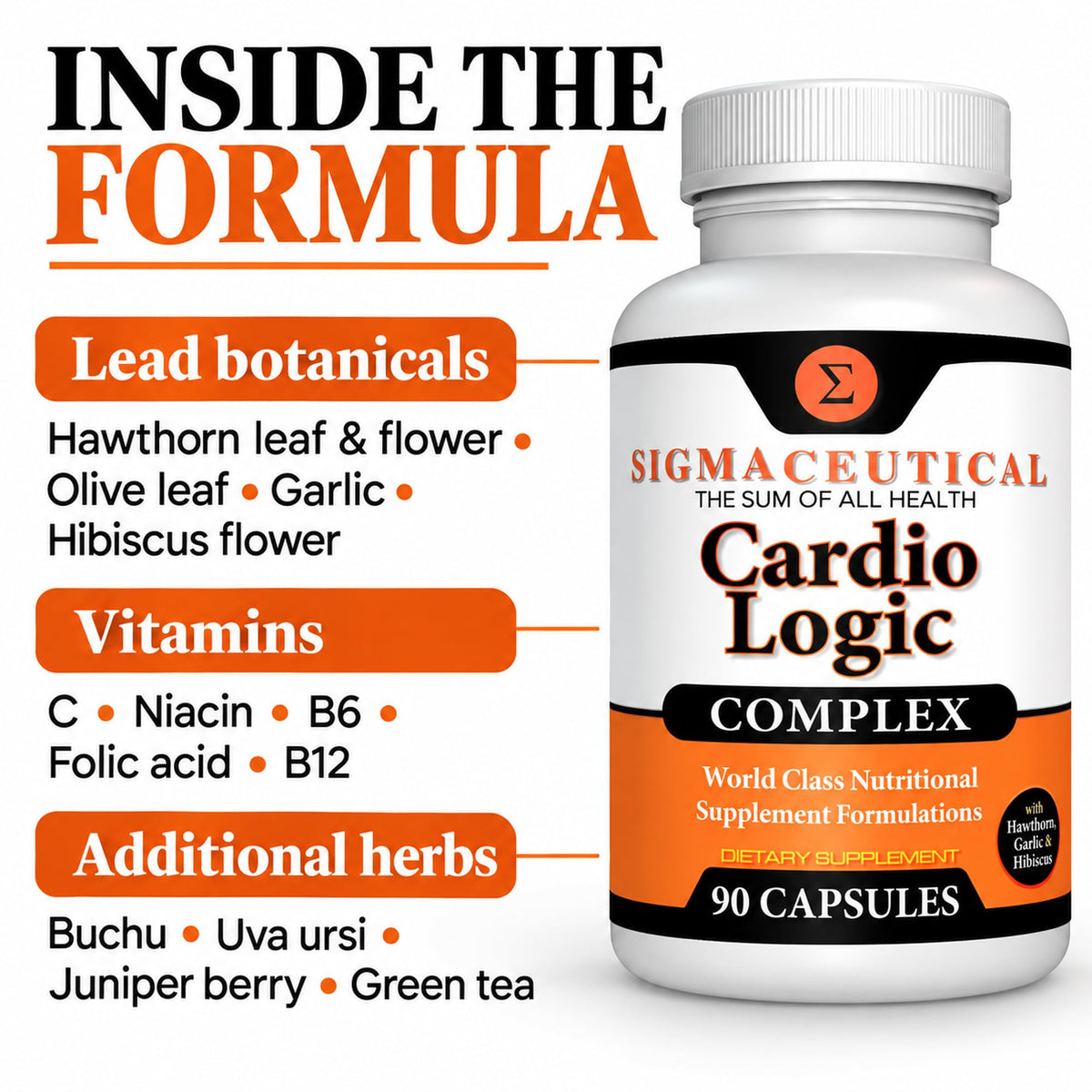 Sigmaceutical Hawthorn Extract Supplement - 90 Capsules - image 7