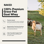 NAKED Goat Chocolate Protein Powder - 25 Servings - image 2