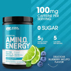 Optimum Nutrition Amino Energy Powder Blueberry Mojito - 9.5 Oz - image 2