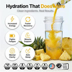 Engineered Nutrition Sugar-Free Electrolyte Powder Packets Pineapple - image 2