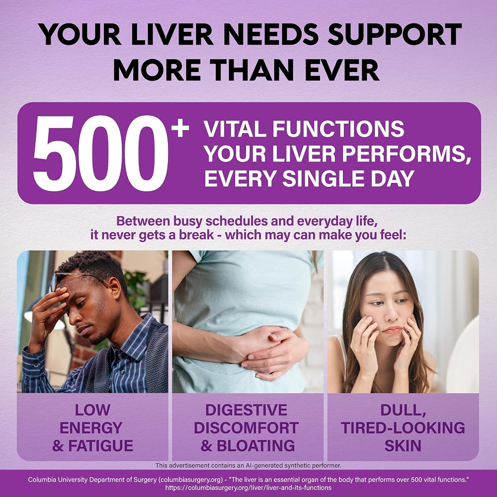 NUTRAHARMONY Liver Cleanse Detox & Repair - Milk Thistle