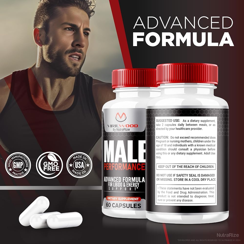 NutraRize Virilwood Capsules for Men 1200 mg - 60 Capsules - image 7