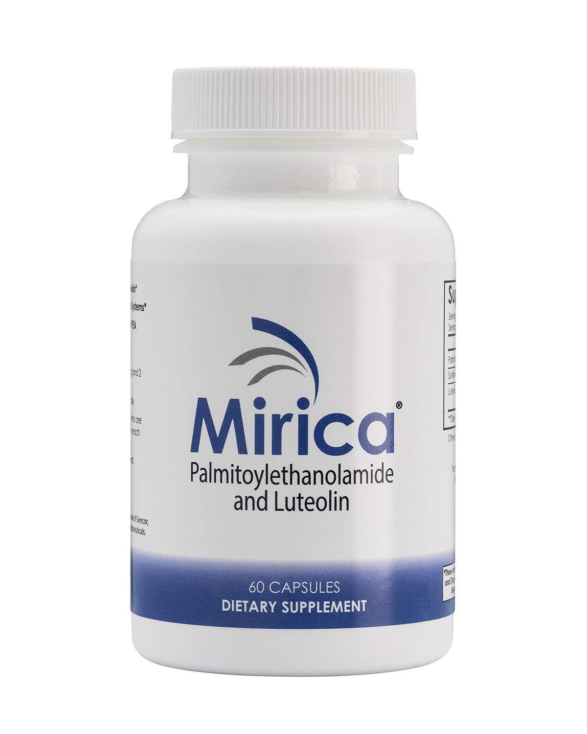 Mirica Pea and Luteolin Immune & Nervous System Support - 60 Capsules