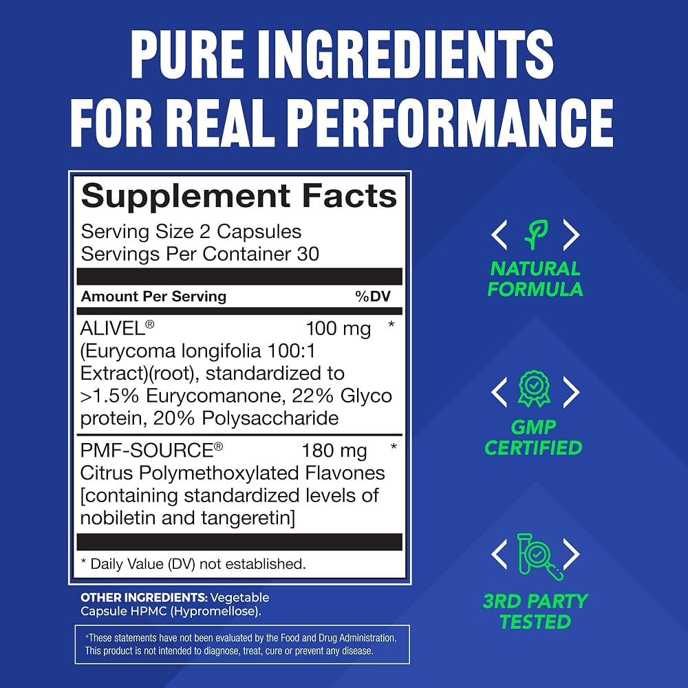 Verséa Alpha Boost Testosterone Support - 60 Capsules - image 3