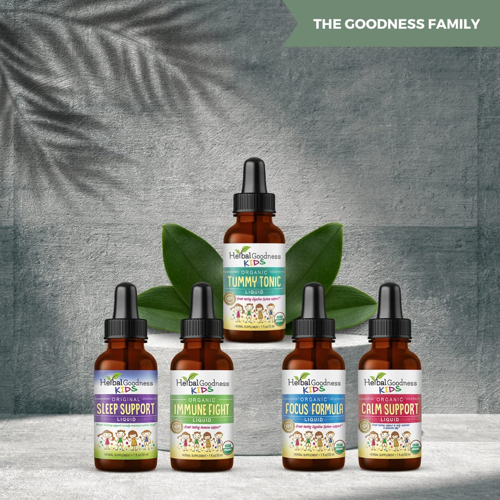 Herbal Goodness Kids Magnesium Glycinate + Citrate Calm Sleep Drops - 1 Fl Oz - image 5