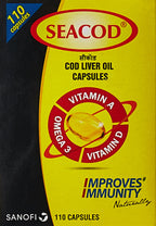 SeaCod Liver Oil - 110 Capsules