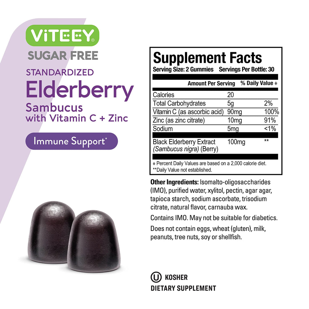 Viteey Sambucus Black Elderberry