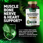 Built By Nature Magnesium Glycinate 1000mg Supplement