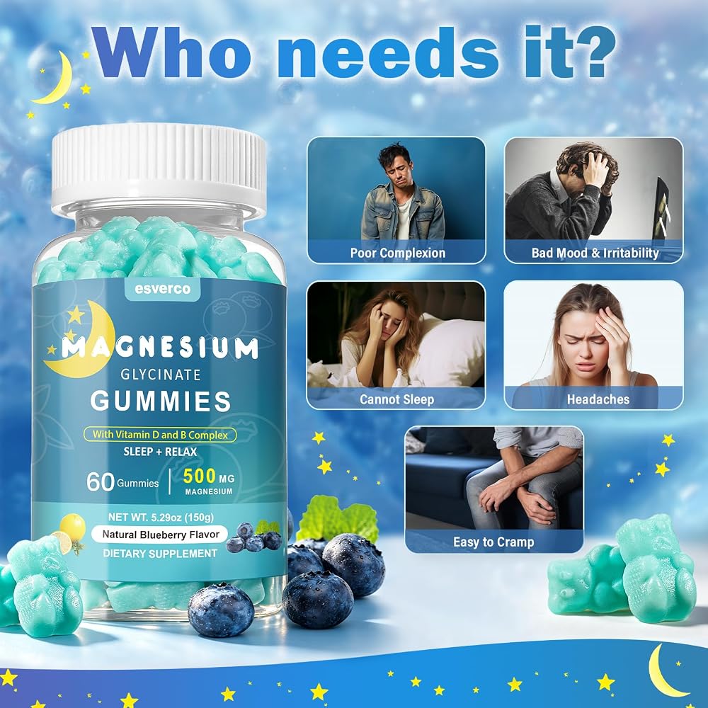 ESVERCO Magnesium Glycinate Gummies