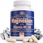 Local Nutrition Magnesium Malate Complex 420mg with D3 K2 - 90 Capsules