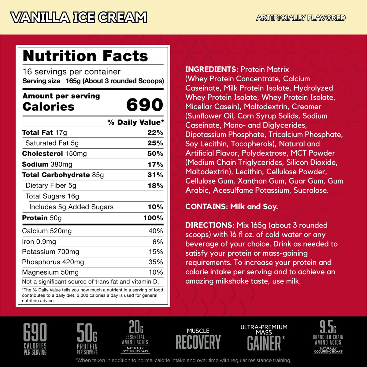 BSN True-Mass Weight Gainer