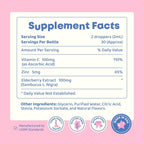 JoySpring Vitamin C and Zinc for Kids, Elderberry Liquid Supplement - image 7