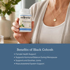 Eclectic Institute Black Cohosh Root Capsules Menopause Support - 100 Count - image 4