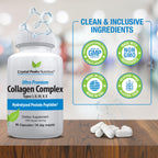 Crystal Peaks Nutrition Collagen Peptide Pill Types I-X - 90 Capsules - image 4