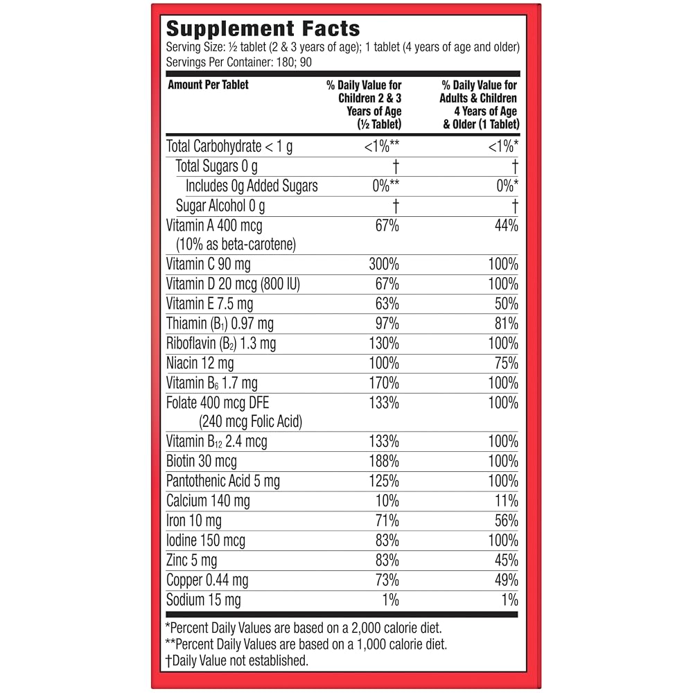 Flintstones Vitamins Multivitamin Chewable Tablets - 90 Count - image 2
