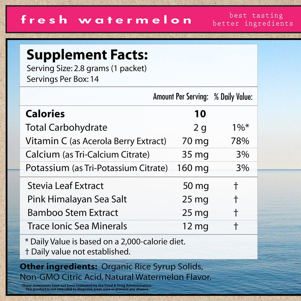 Superieur Sea Mineral Electrolyte Powder