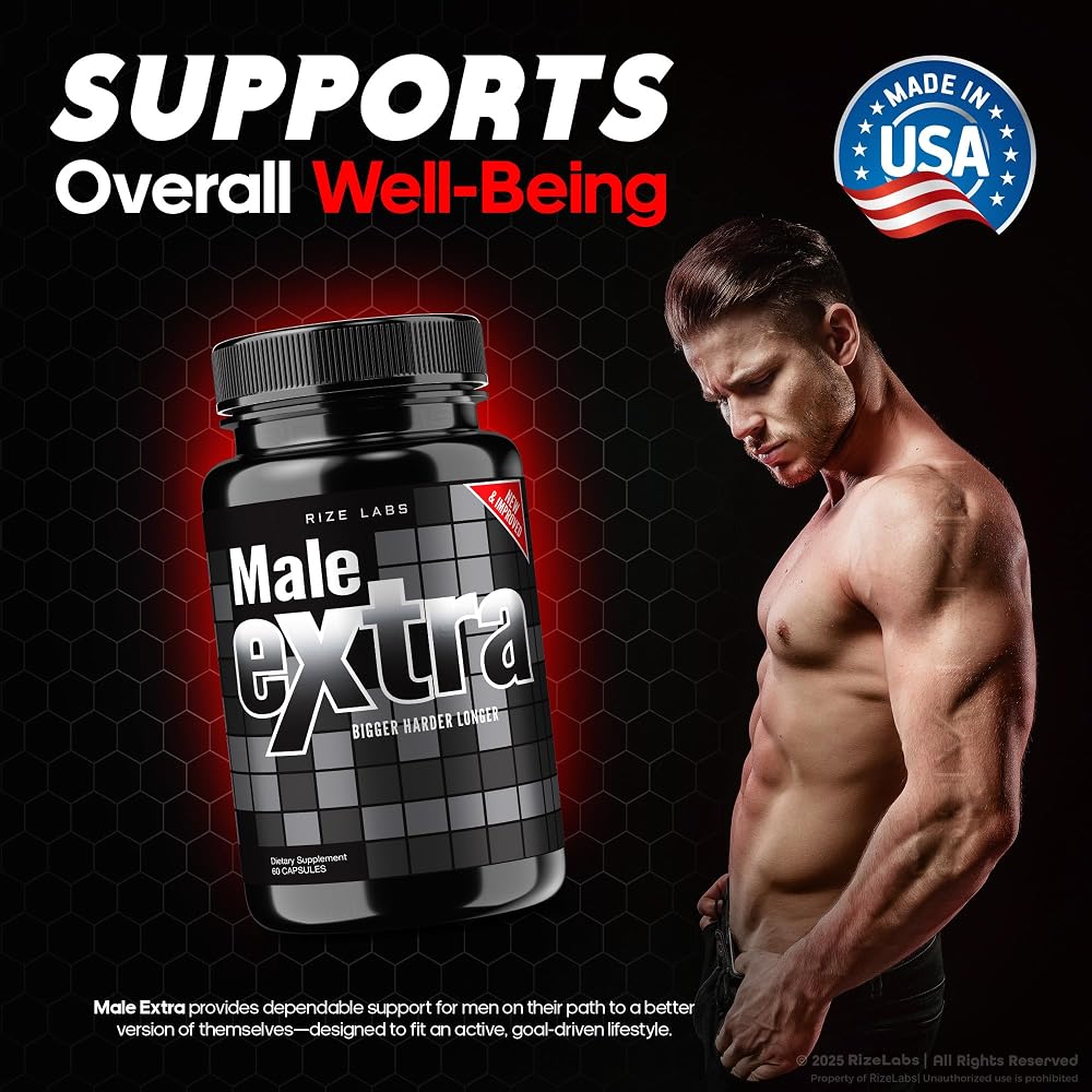 rize labs Male Extra Capsules Performance Supplement - 60 Capsules - image 7