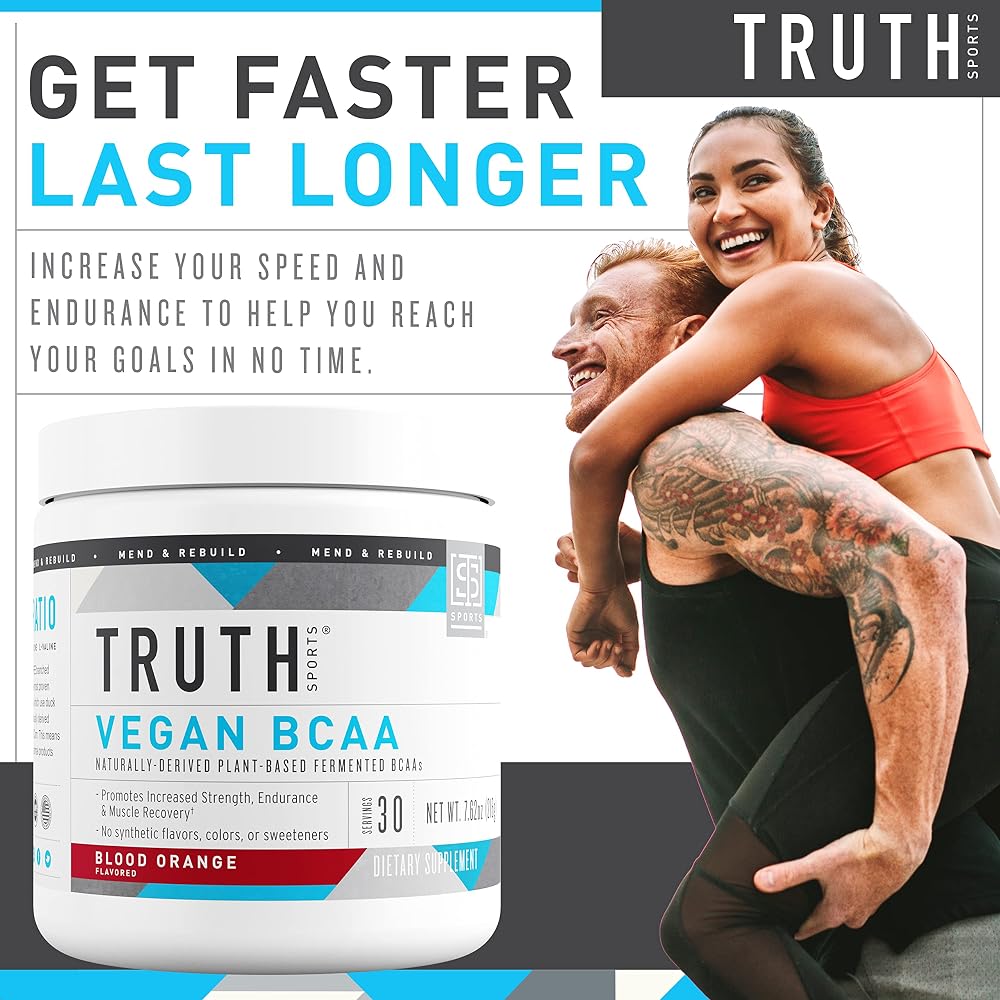 Truth Nutrition Vegan BCAA Powder 2:1:1 Ratio - 30 Servings - image 6