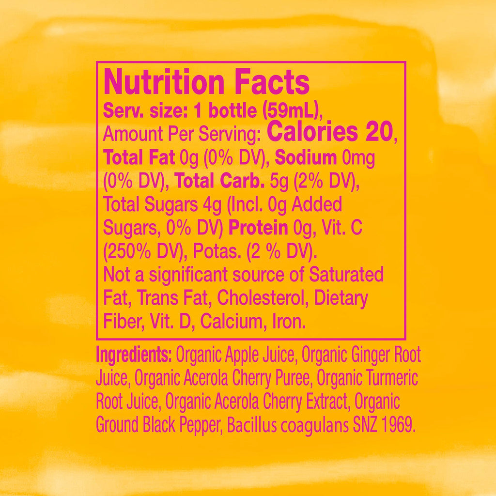 Vive Organic Immunity Boost 0 Immunity Wellness Shot