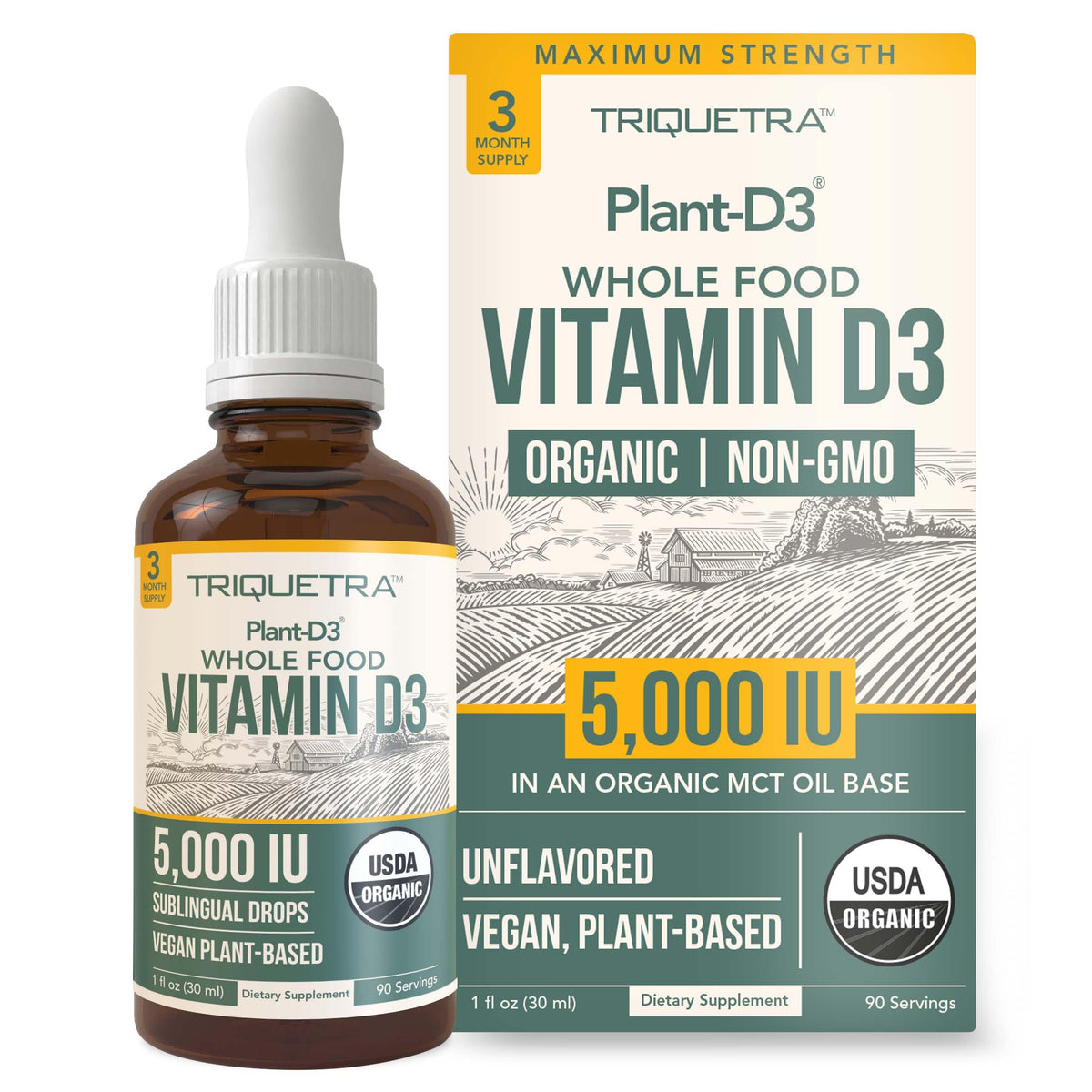 Triquetra Health Organic Vitamin D3 5