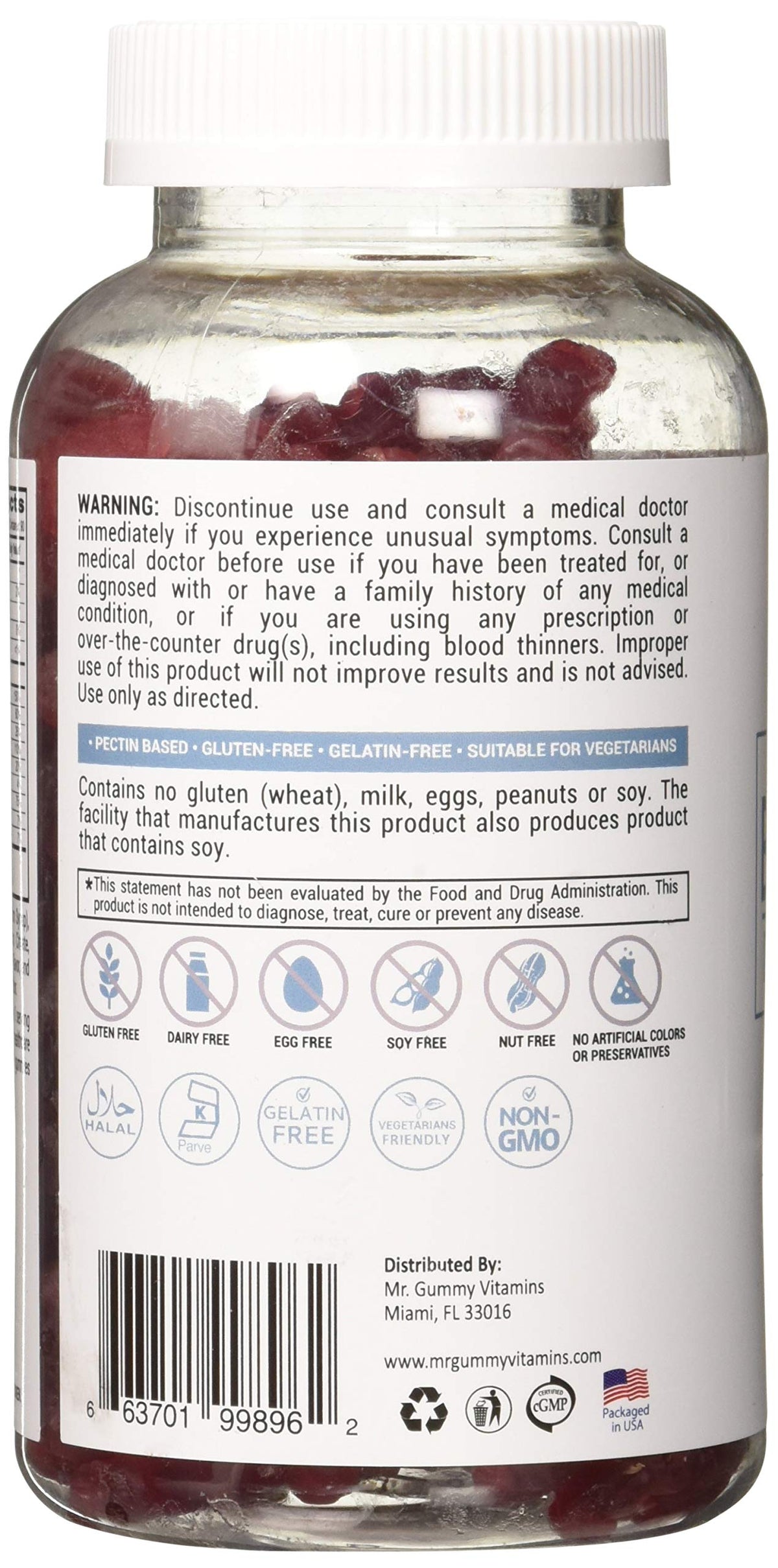 Lutrovita B Complex Gummy Strawberry - 180 Count - image 2