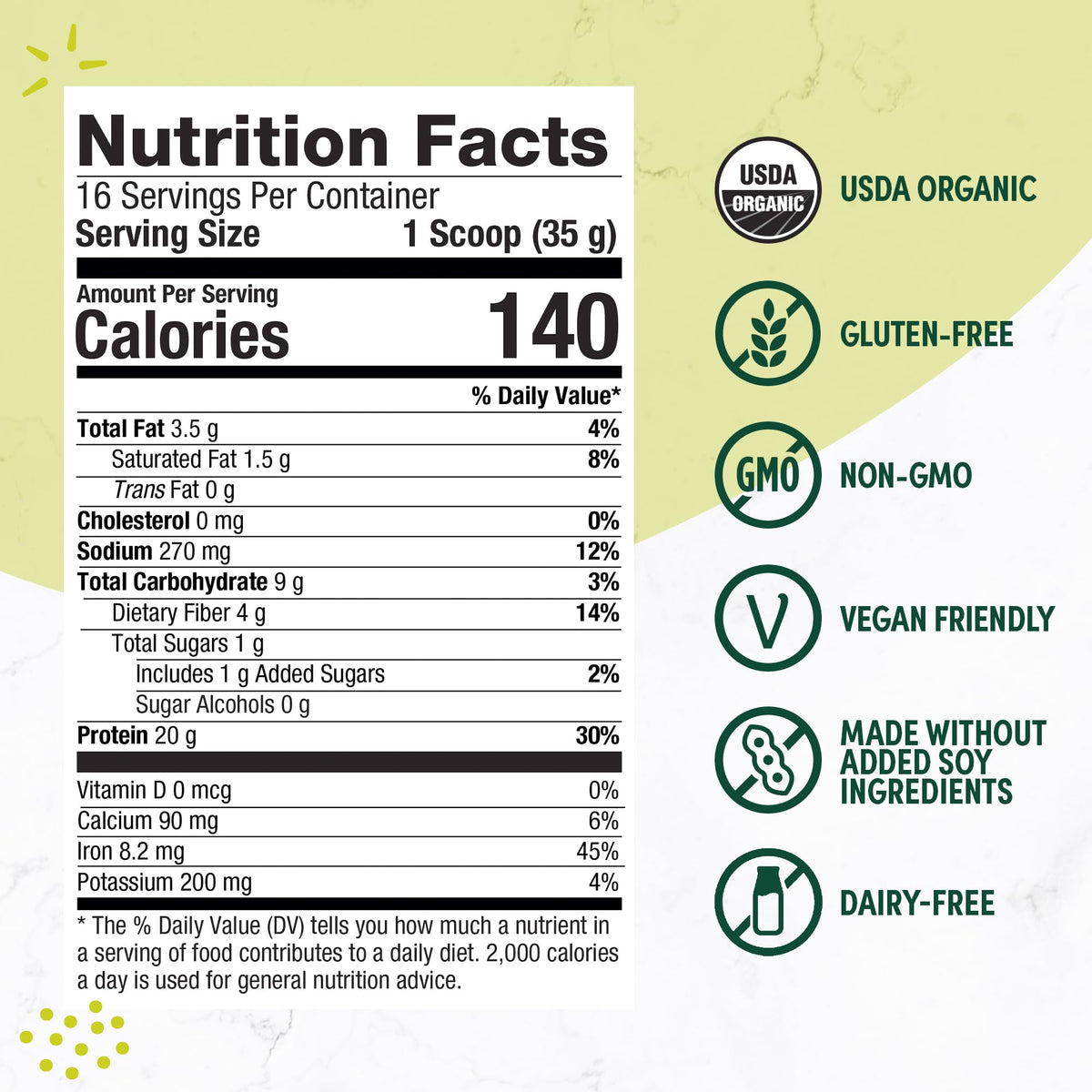 Purely Inspired Plant Based Protein Powder