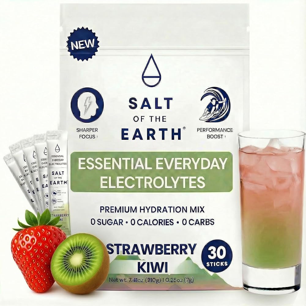 Salt of the Earth Premium Zero-Sugar Electrolyte - Made with Pink