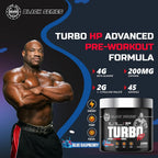 DEXTER JACKSON Black Series Turbo HP Pre Workout