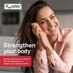 YUM-V'S Calcium Gummies 500 mg with Vitamin D3 - image 8