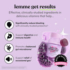 Lemme Debloat - Digestive & Gut Health Gummies with 2 Clinically - image 3