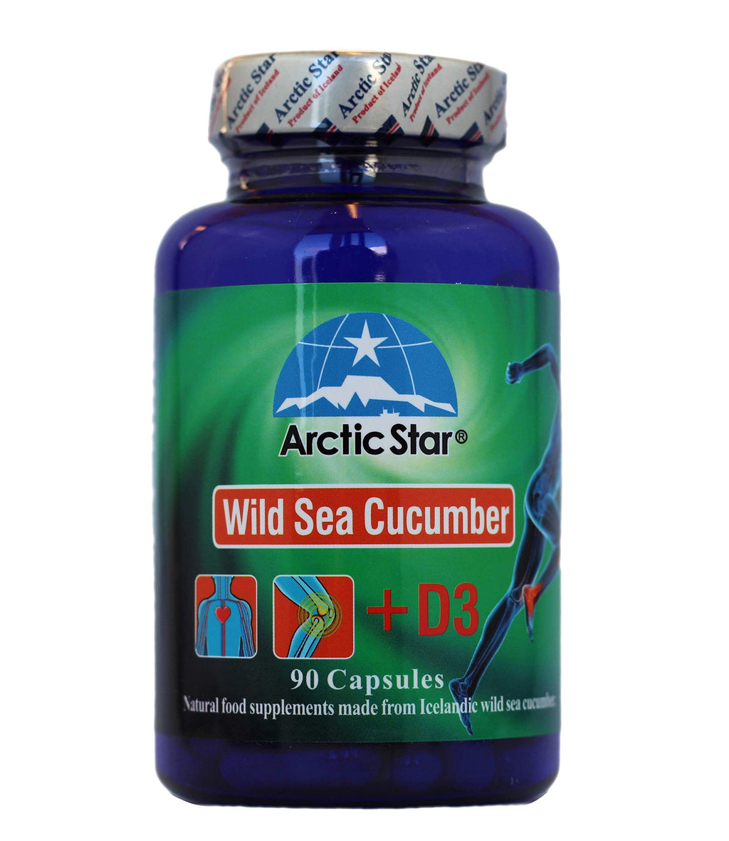 Arctic Star Sea Cucumber with Vitamin D3 - 90 Capsules