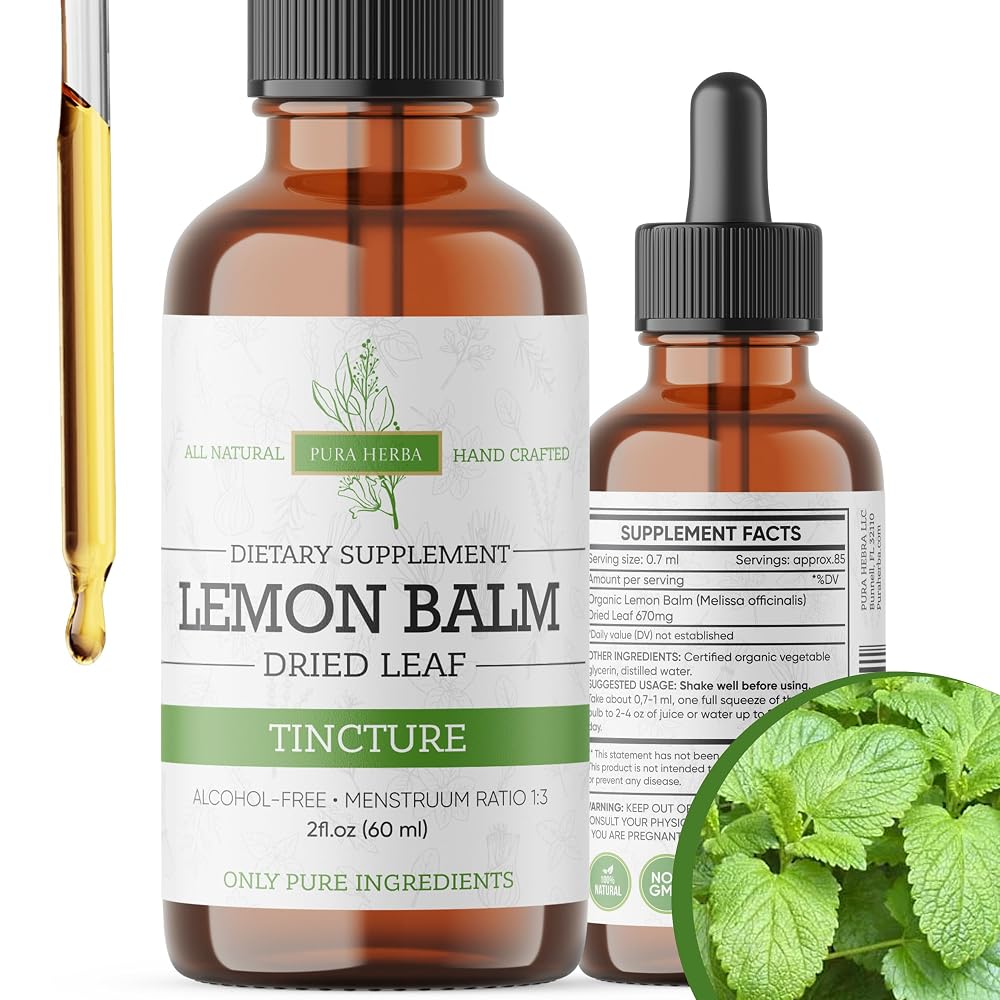 Pura Herba Lemon Balm Tincture