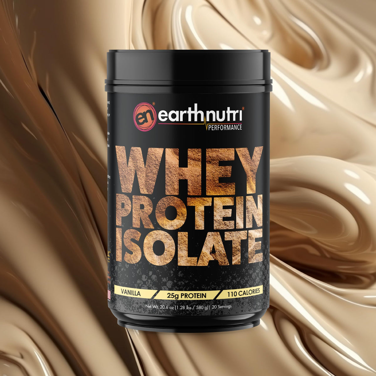 EarthNutri - Whey Isolate Protein Powder for Workout and Muscle