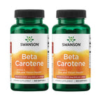Swanson Beta-Carotene Vitamin A 25,000 IU, 7,500 mcg, 100 Softgels