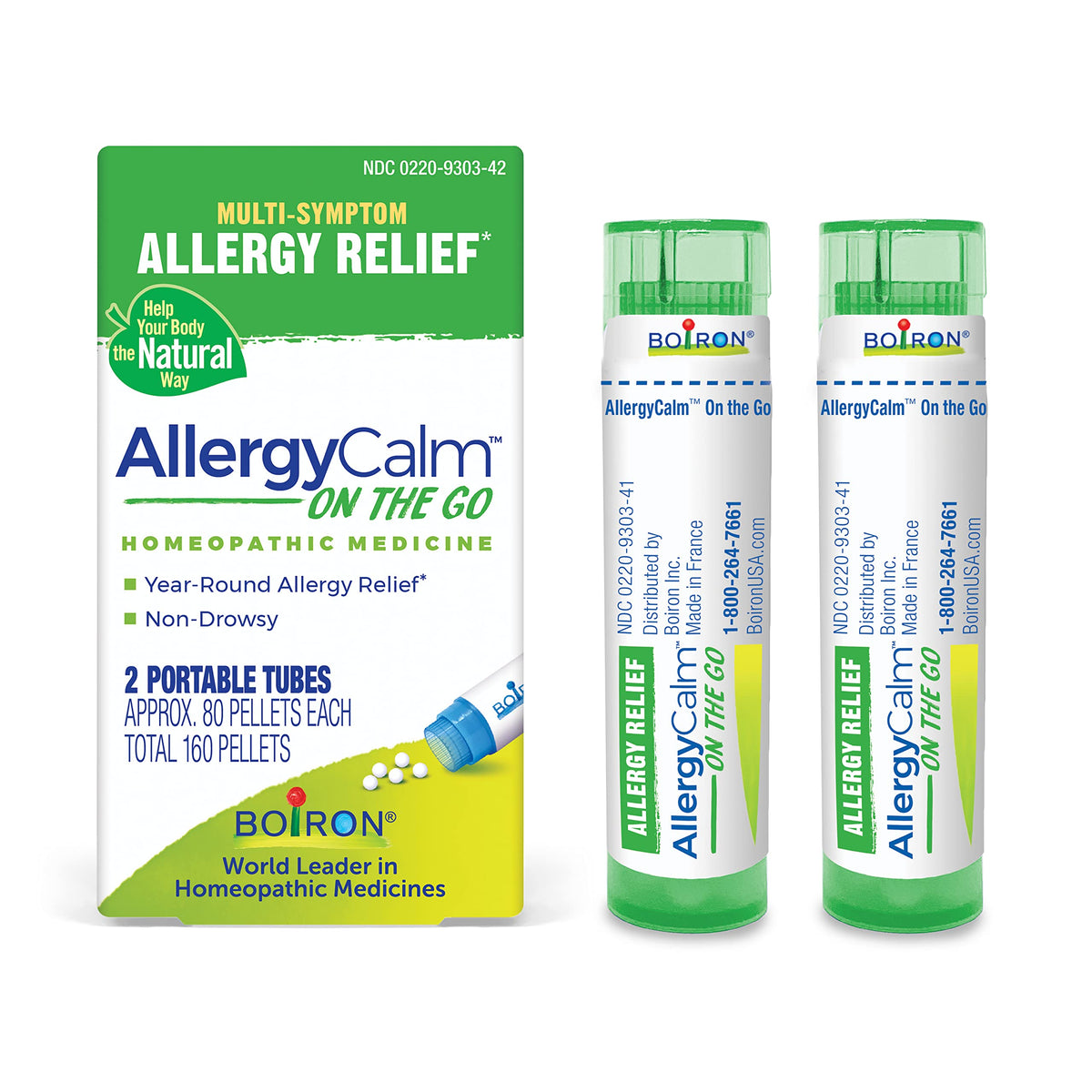 Boiron AllergyCalm On the Go for Relief from Allergy and Hay Fever