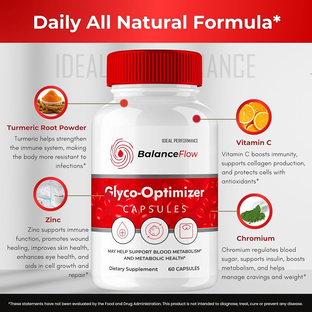 IDEAL PERFORMANCE Balance Flow Glyco Optimizer - 180 Capsules - image 7