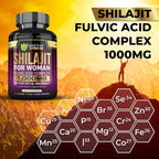 SHEVAT VITAMINS Shilajit 1000 mg Capsules Energy Support - 90 Capsules - image 7