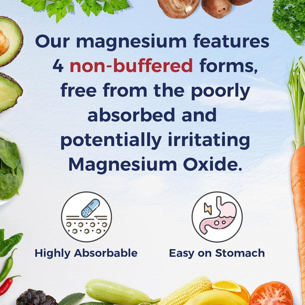 Vitalitown Magnesium Complex 500mg - 60 Capsules - image 2